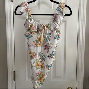 Floral One Piece Swimsuit